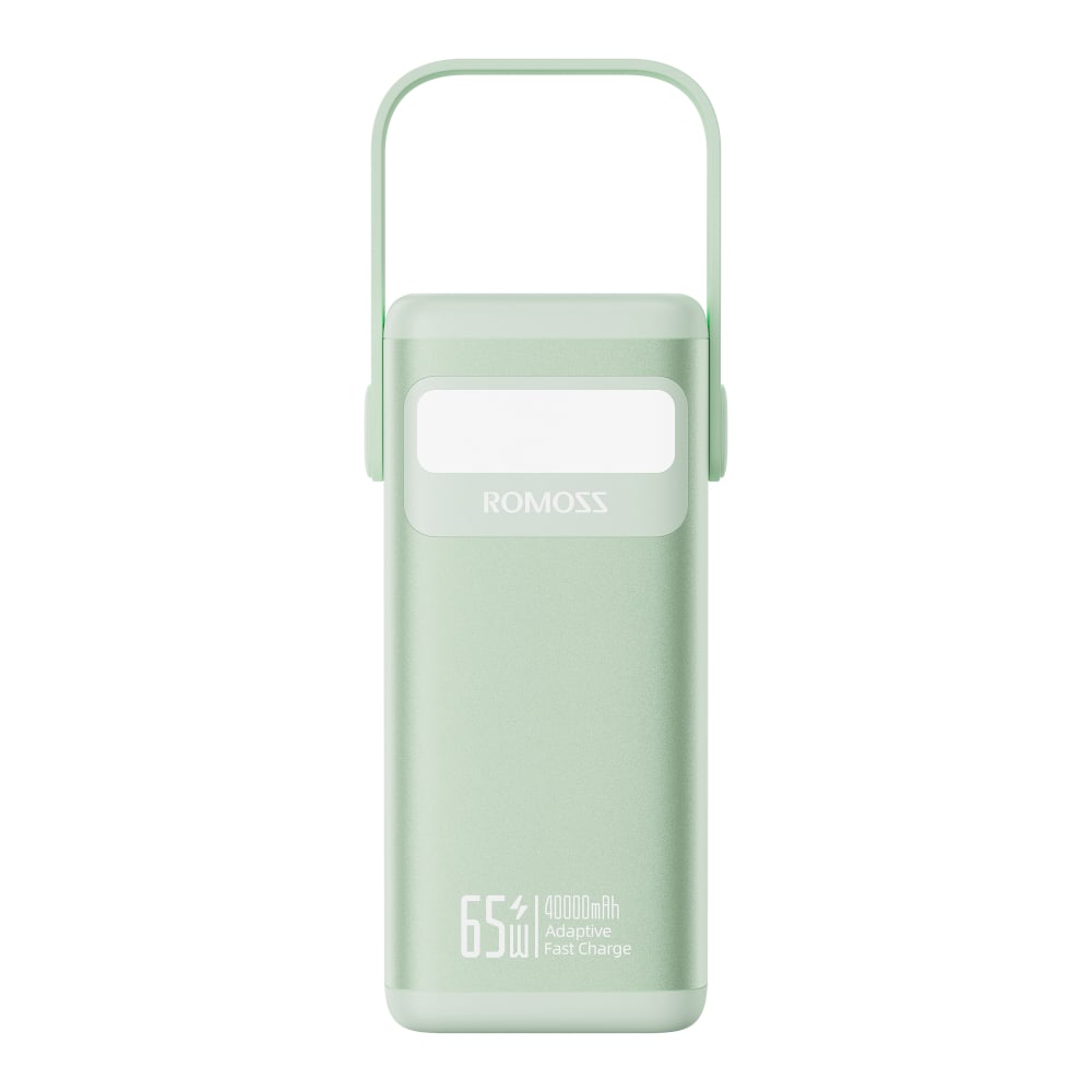 Romoss PMT40 EZCarry Pro 40000mAh 65W Fast Charge Power Bank – Green