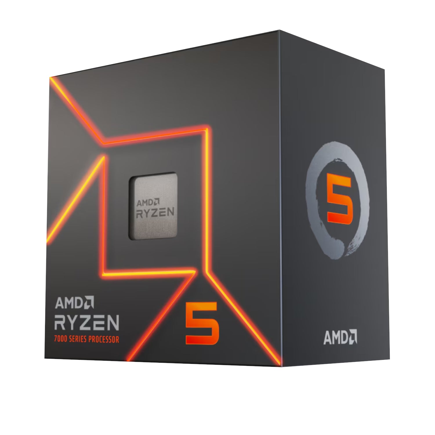 AMD Ryzen™ 5 7400 Desktop Processor | 6-Core | 12-Thread | Up to 4.3GHz | 16MB Cache | Radeon™ Graphics | AM5 | DDR5