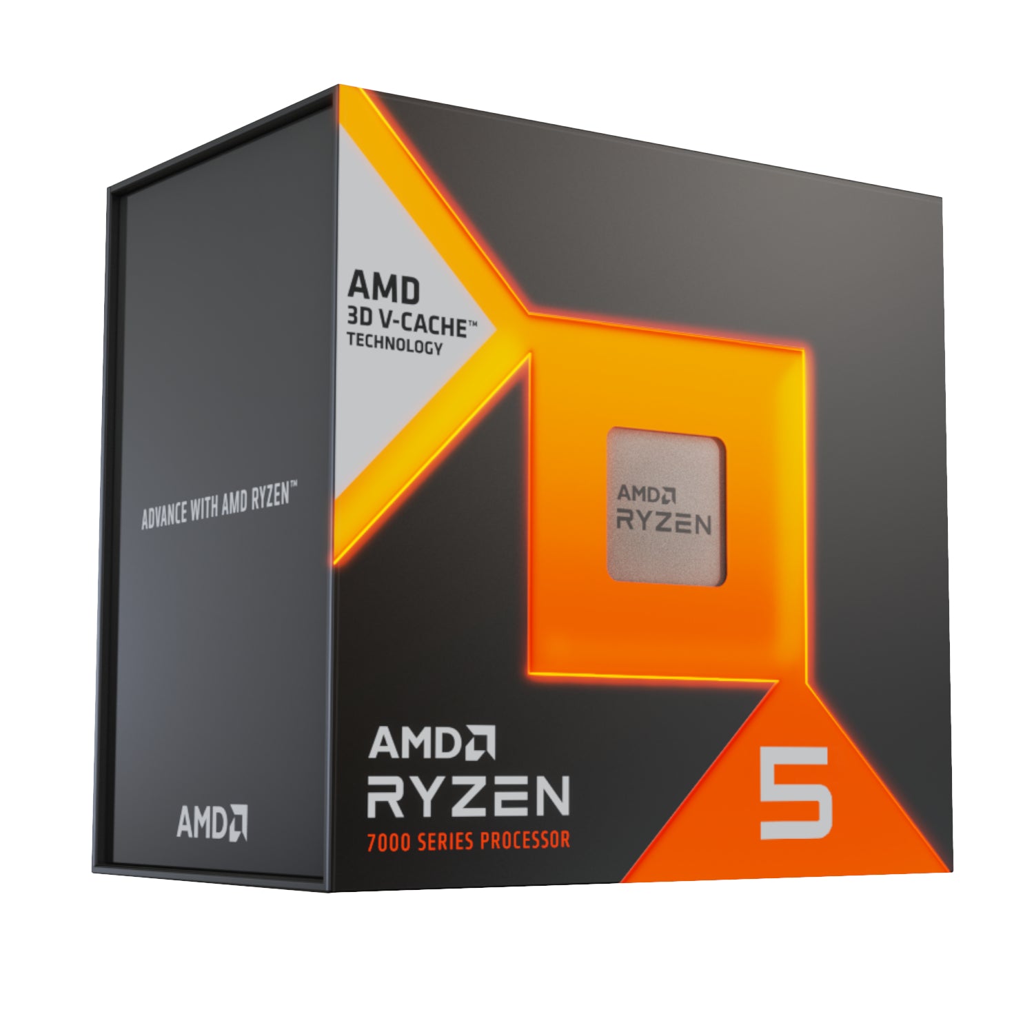 AMD Ryzen™ 5 7500X3D Desktop Processor | 6-Core | 12-Thread | Up to 4.5GHz | 96MB L3 Cache | 3D V-Cache™ | AM5