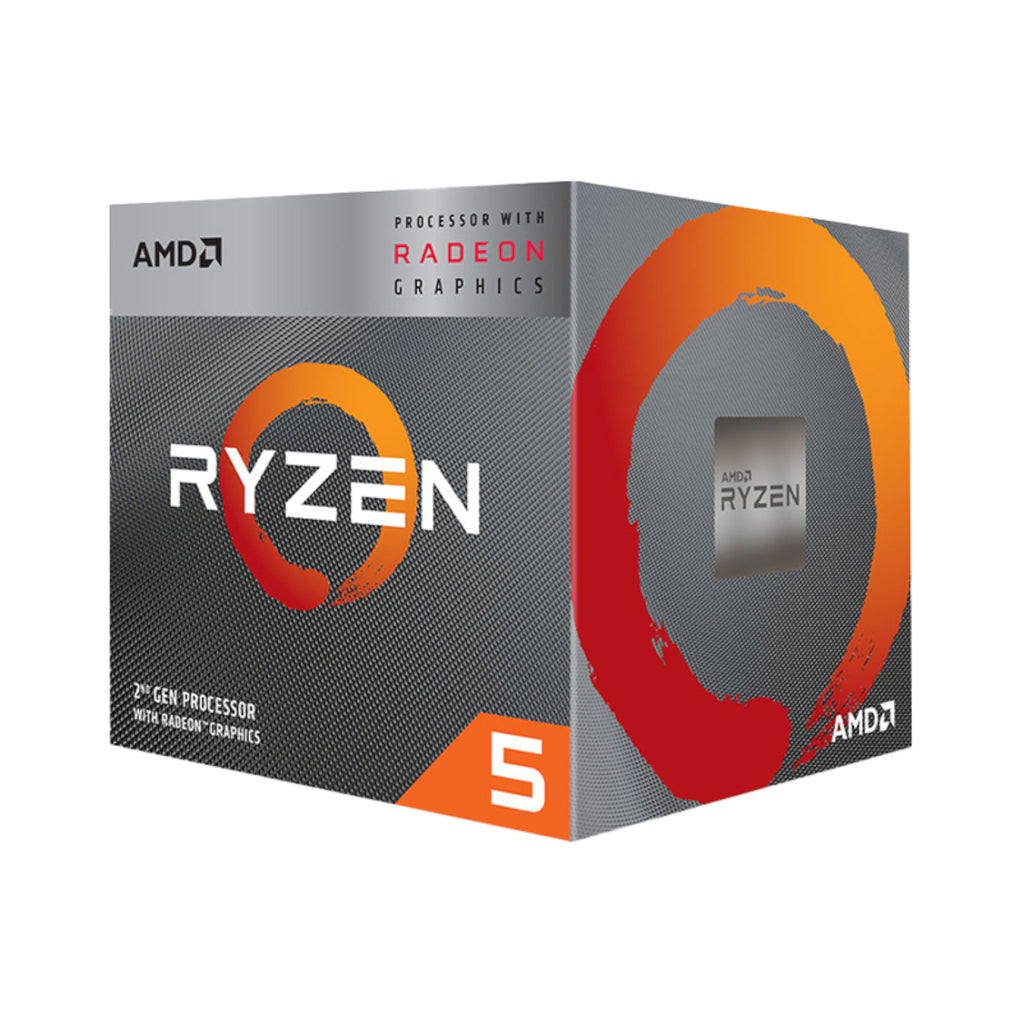 AMD Ryzen™ 5 3400G Desktop Processor with Radeon™ RX Vega 11 Graphics | 4-Core | 8-Thread | Up to 4.2GHz | AM4