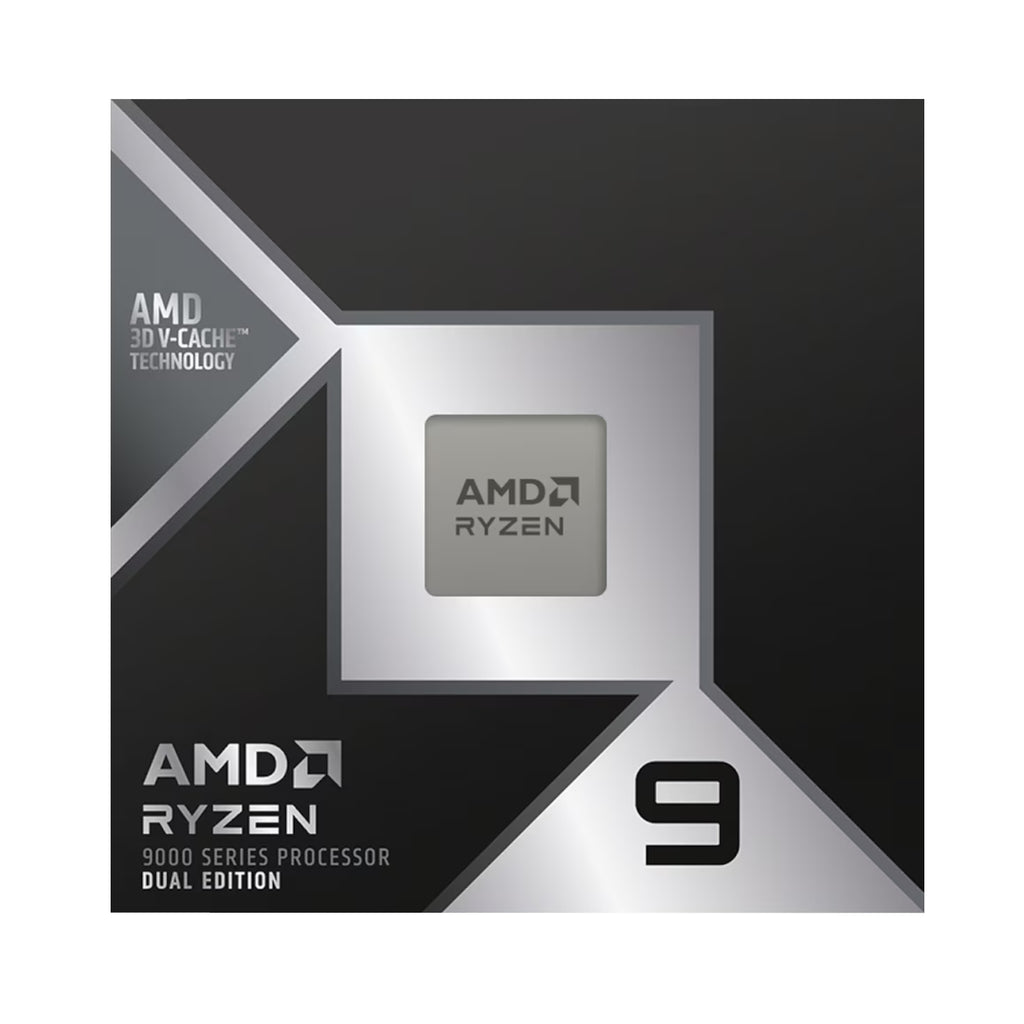 AMD Ryzen™ 9 9950X3D2 Dual Edition Desktop Processor | 16-Core | 32-Thread | Up to 5.6GHz | 192MB Cache | 3D V-Cache™ | AM5