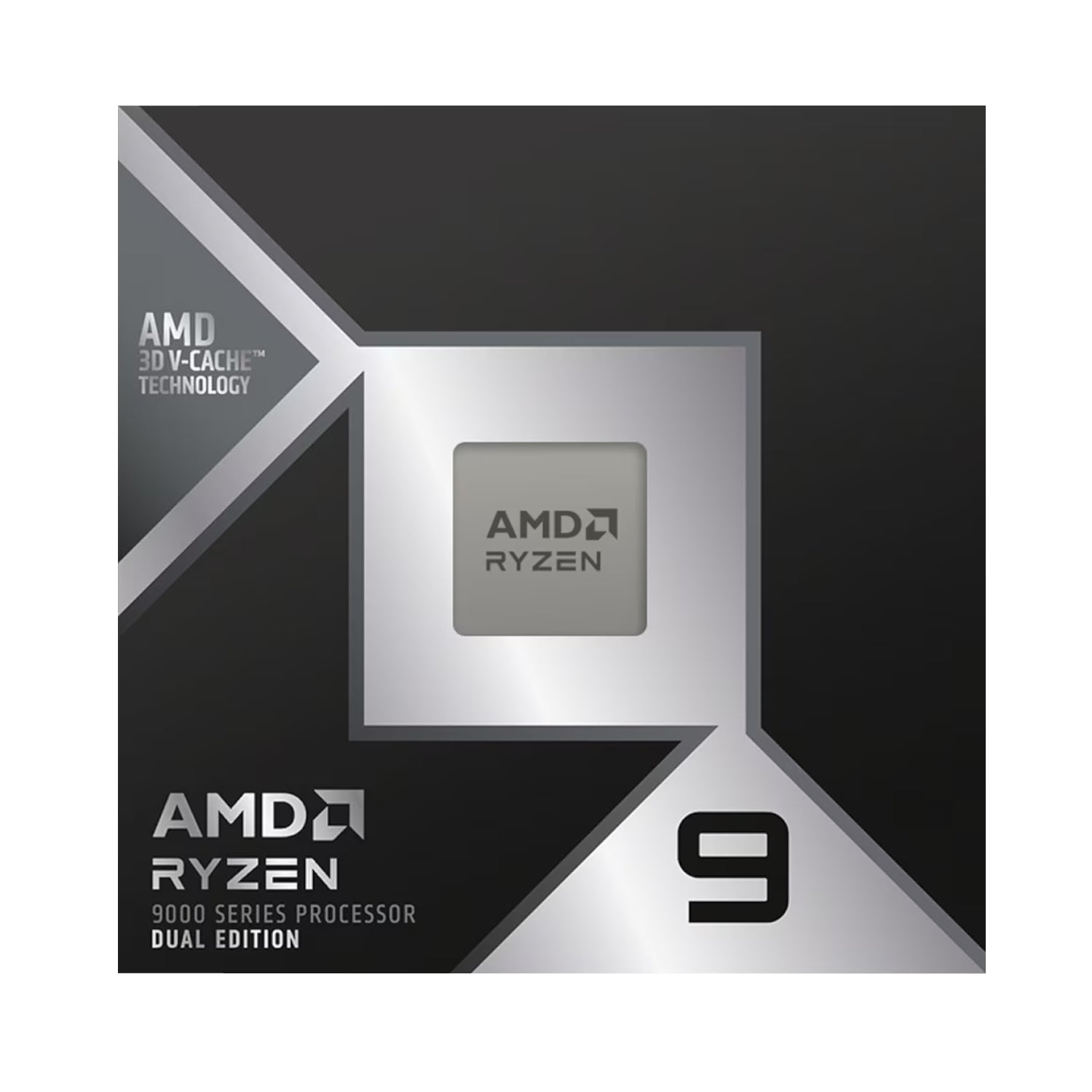 AMD Ryzen™ 9 9950X3D2 Dual Edition Desktop Processor | 16-Core | 32-Thread | Up to 5.6GHz | 192MB Cache | 3D V-Cache™ | AM5