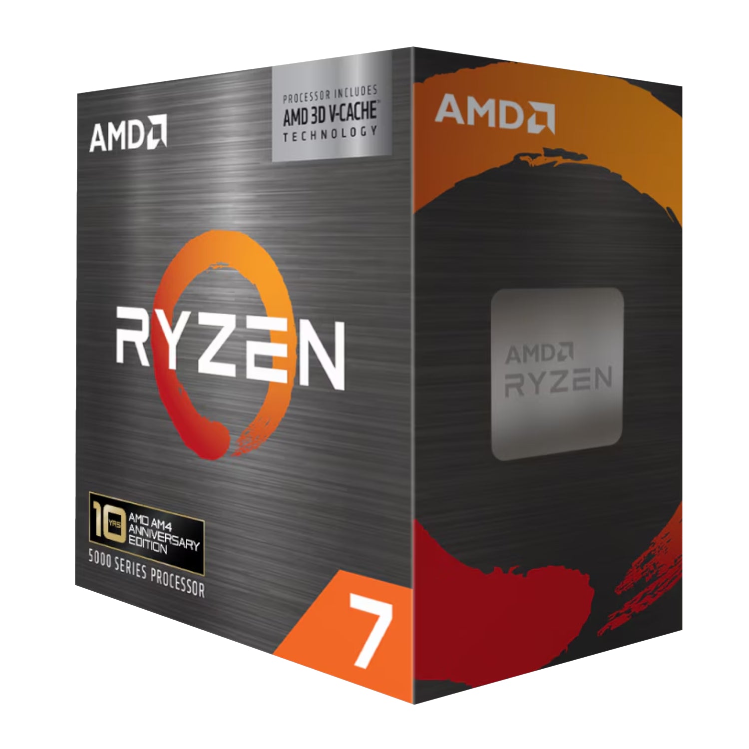 AMD Ryzen™ 7 5800X3D Desktop Processor | 8-Core | 16-Thread | Up to 4.5GHz | 96MB L3 Cache | 3D V-Cache™ | AM4 | DDR4