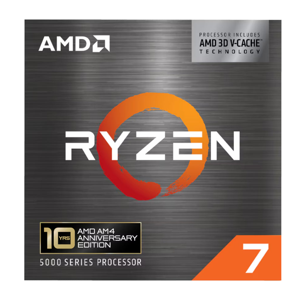 AMD Ryzen™ 7 5800X3D Desktop Processor | 8-Core | 16-Thread | Up to 4.5GHz | 96MB L3 Cache | 3D V-Cache™ | AM4 | DDR4
