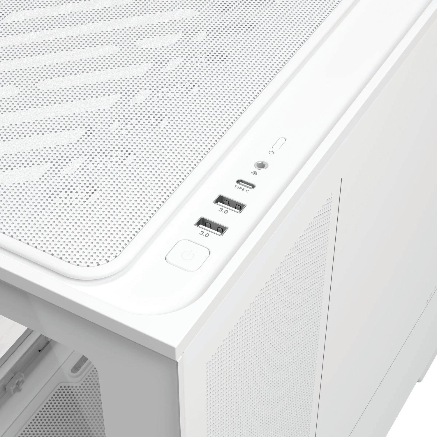 ASUS Prime AP202 ARGB Micro-ATX PC Case | Curved Tempered Glass | 420mm GPU Support | 360mm Radiator | 3× ARGB Fans | USB-C 20Gbps
