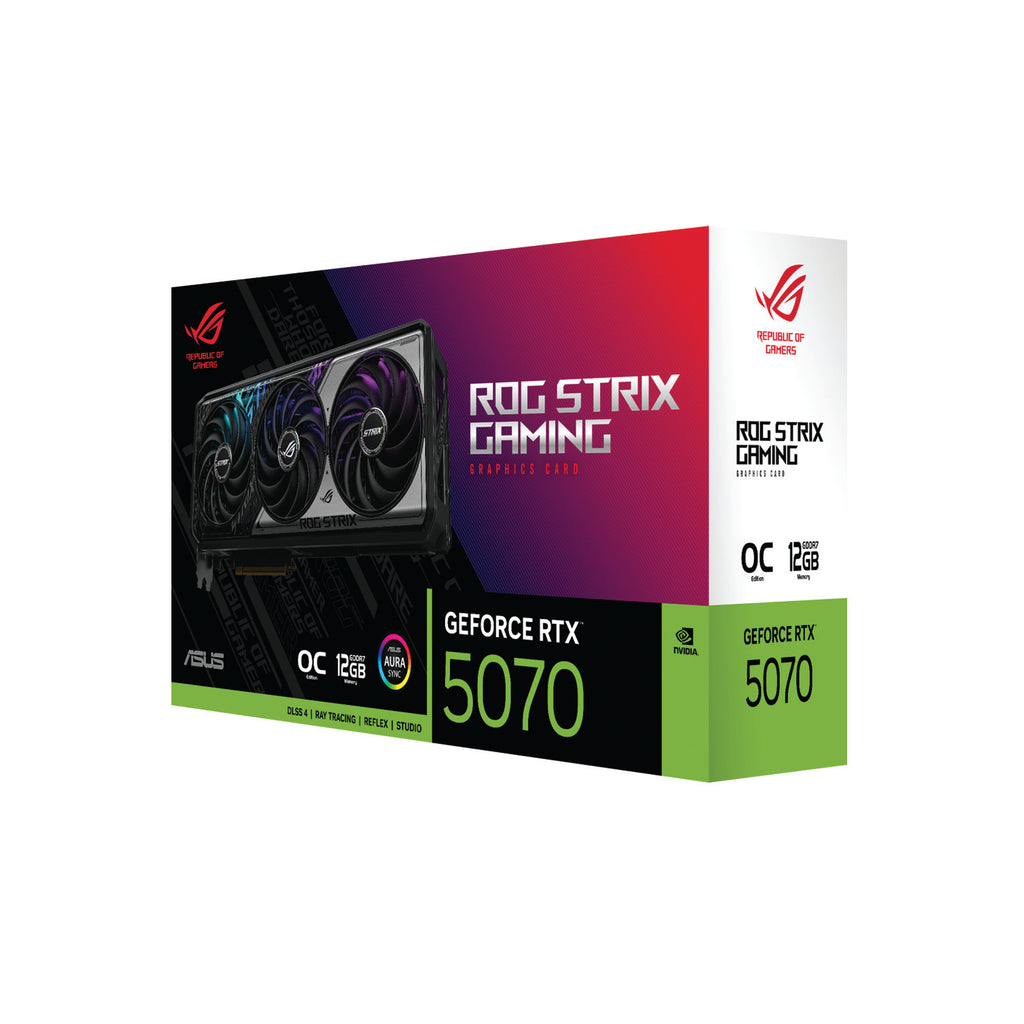 ASUS ROG Strix GeForce RTX™ 5070 OC Edition 12GB GDDR7 Graphics Card | 2685MHz | PCIe 5.0