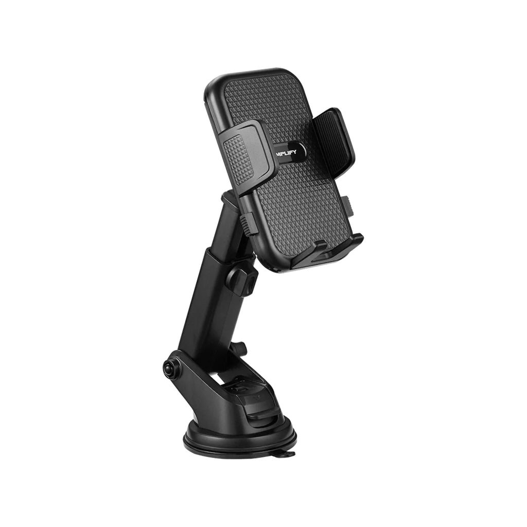 Amplify Anchor Series Extendable Car Dash Mount Phone Holder - Black