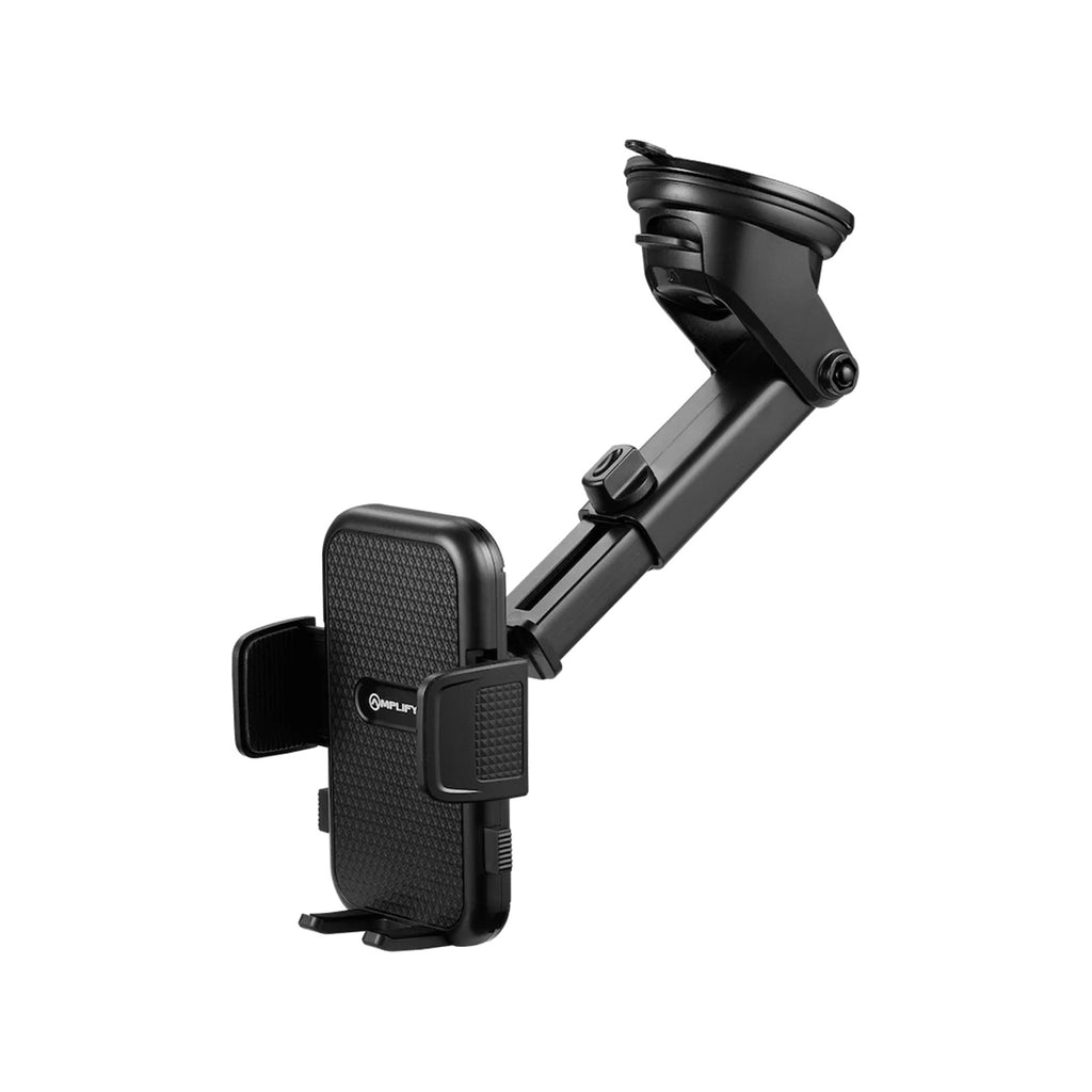 Amplify Anchor Series Extendable Car Dash Mount Phone Holder - Black