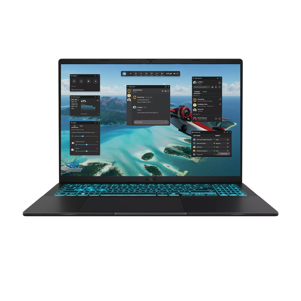 ASUS V16 Intel Core 7-240H 5.2GHz | 1TB | 16GB DDR5 | RTX5050 | 144Hz 16" WUXGA | Gaming Laptop