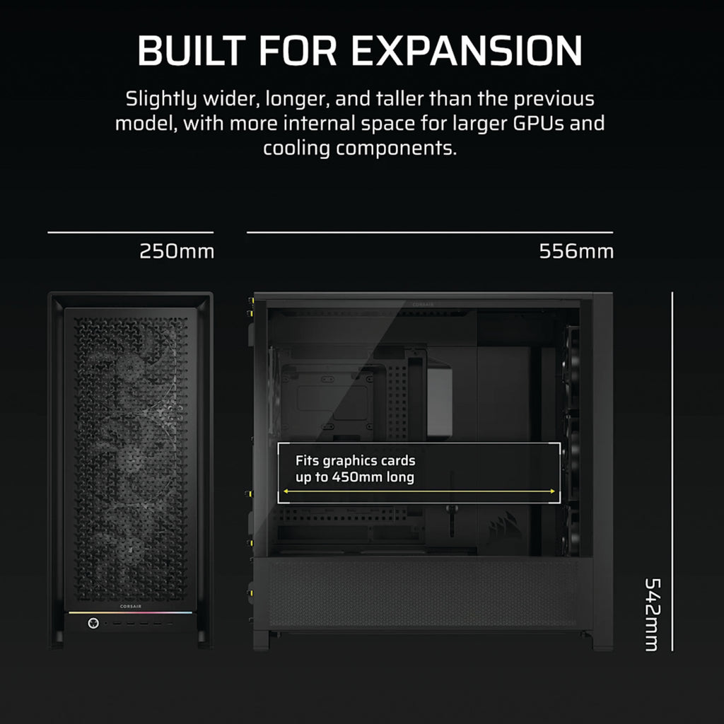 Corsair FRAME 5000D RS High-Airflow Mid-Tower PC Case