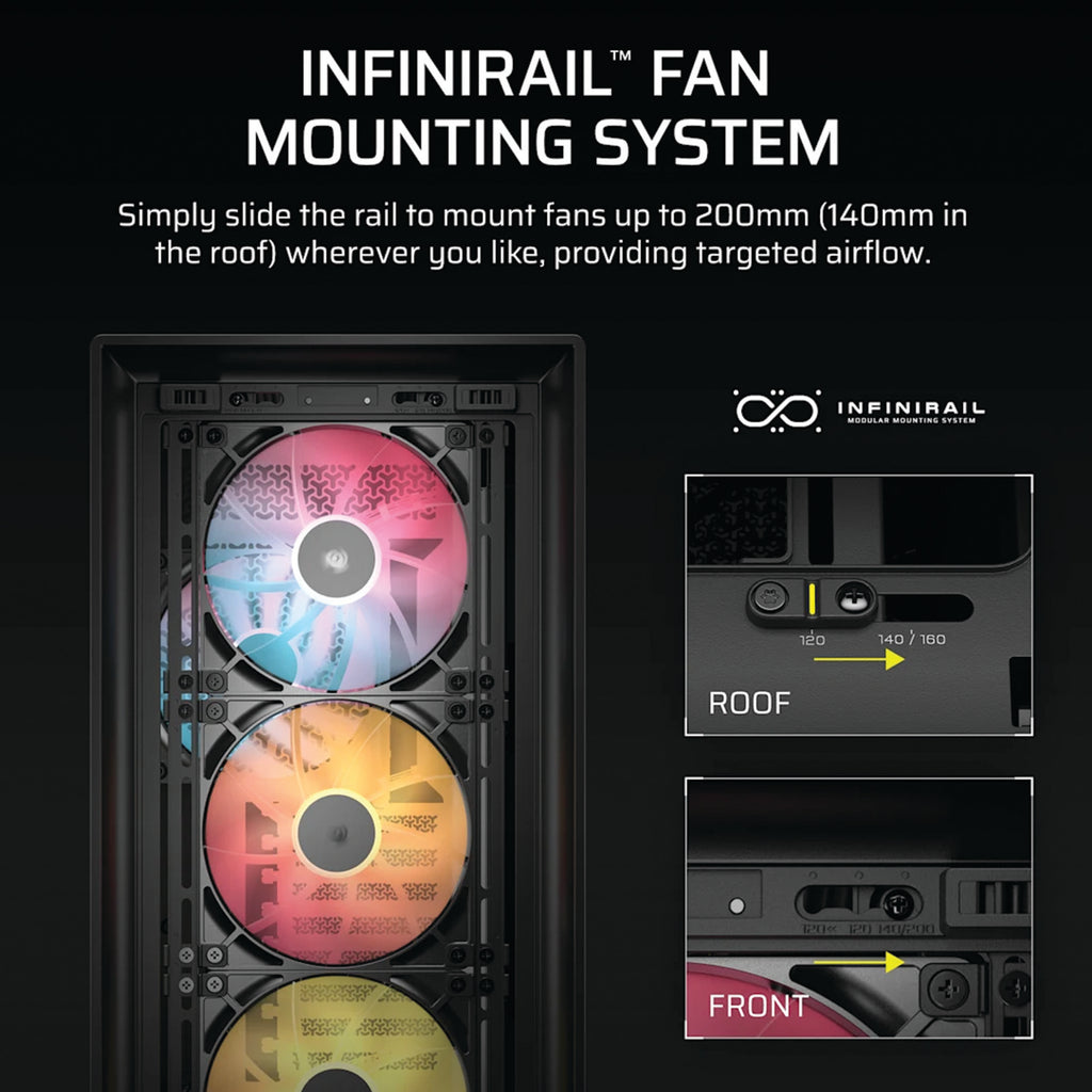 Corsair FRAME 5000D RS ARGB High-Airflow Mid-Tower PC Case
