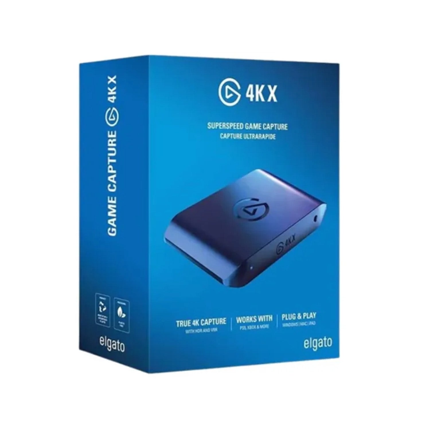 Elgato Game Capture 4K X - External HDMI 2.1 Capture Card, HDR10, USB 3.2