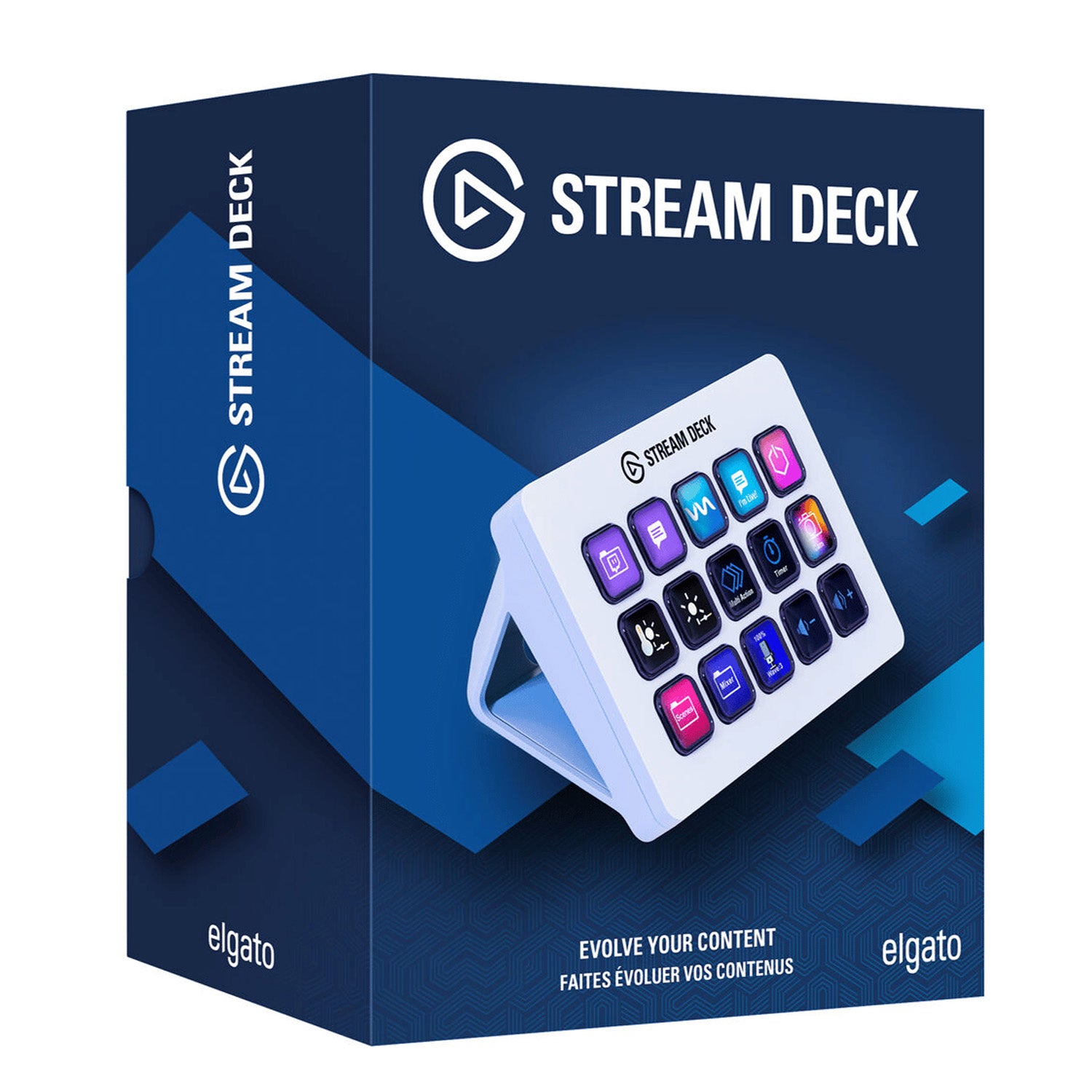 Elgato Stream Deck MK2 White 15-Key LCD USB Stream Controller Keyboard