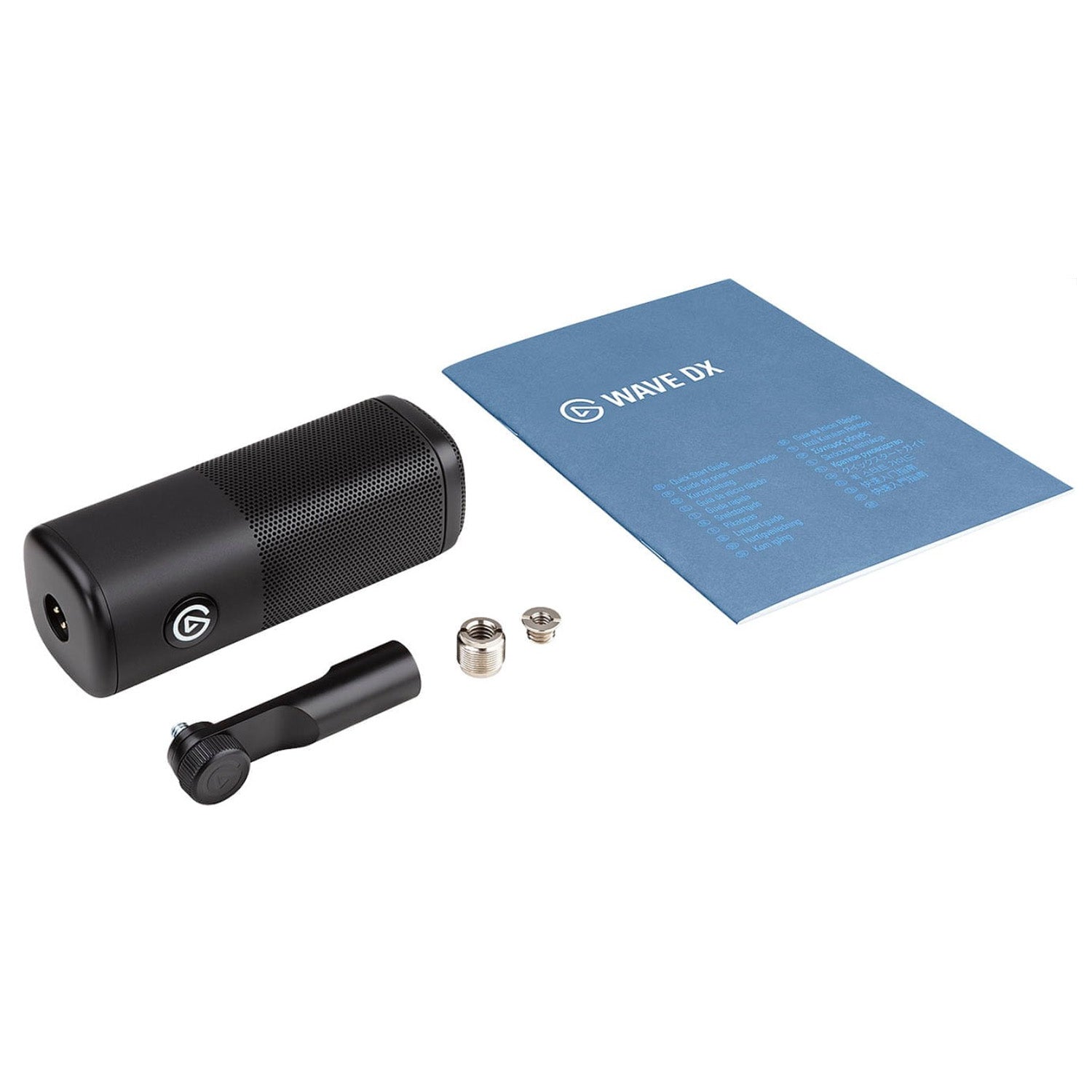 Elgato Wave DX Black Dynamic Vocal Microphone