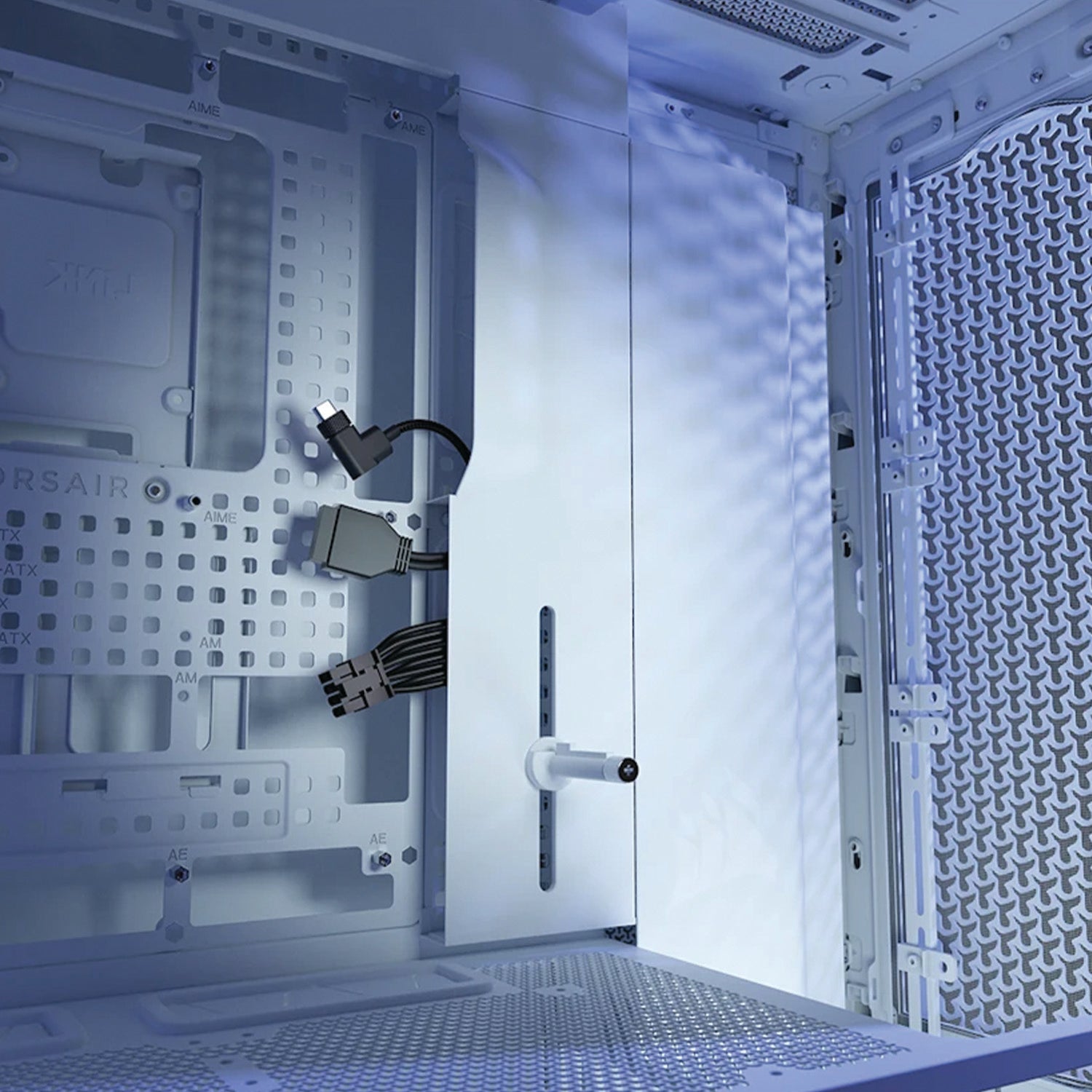 Corsair FRAME 5000D RS ARGB High-Airflow Mid-Tower PC Case - White