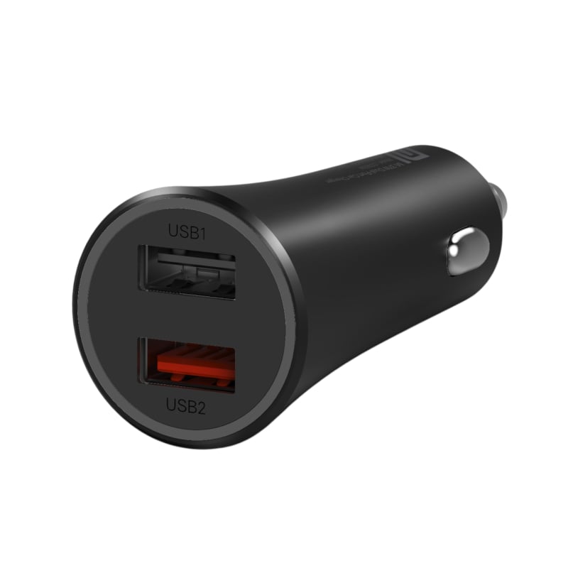 Xiaomi 37W Dual-Port Car Charger – Black