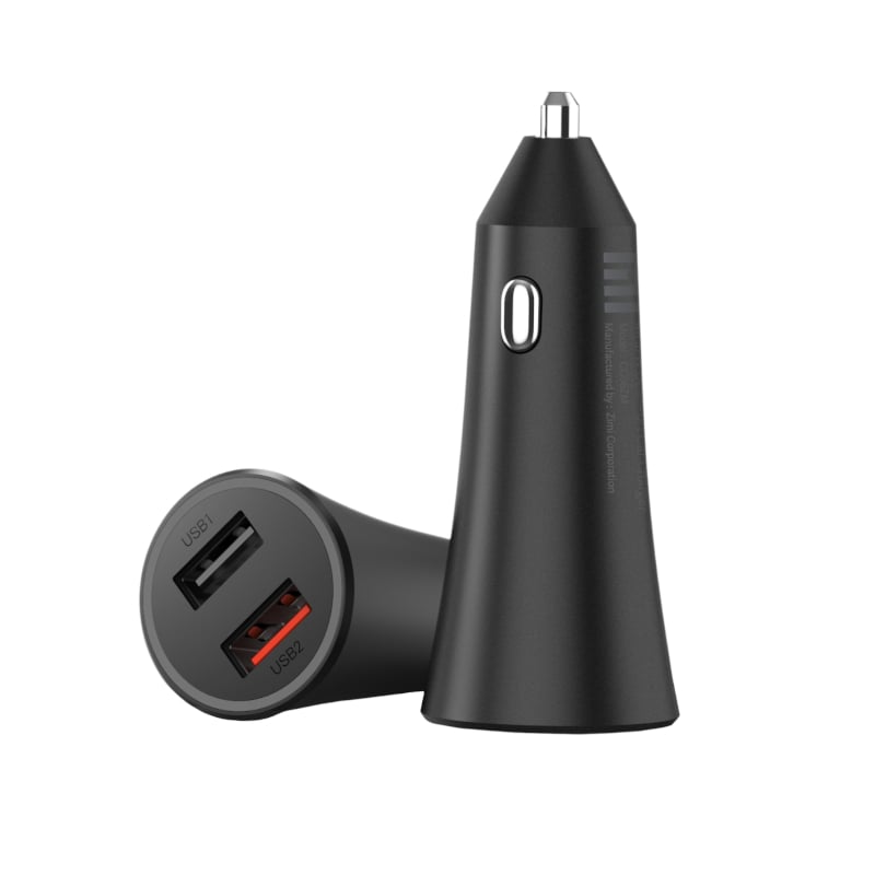 Xiaomi 37W Dual-Port Car Charger – Black