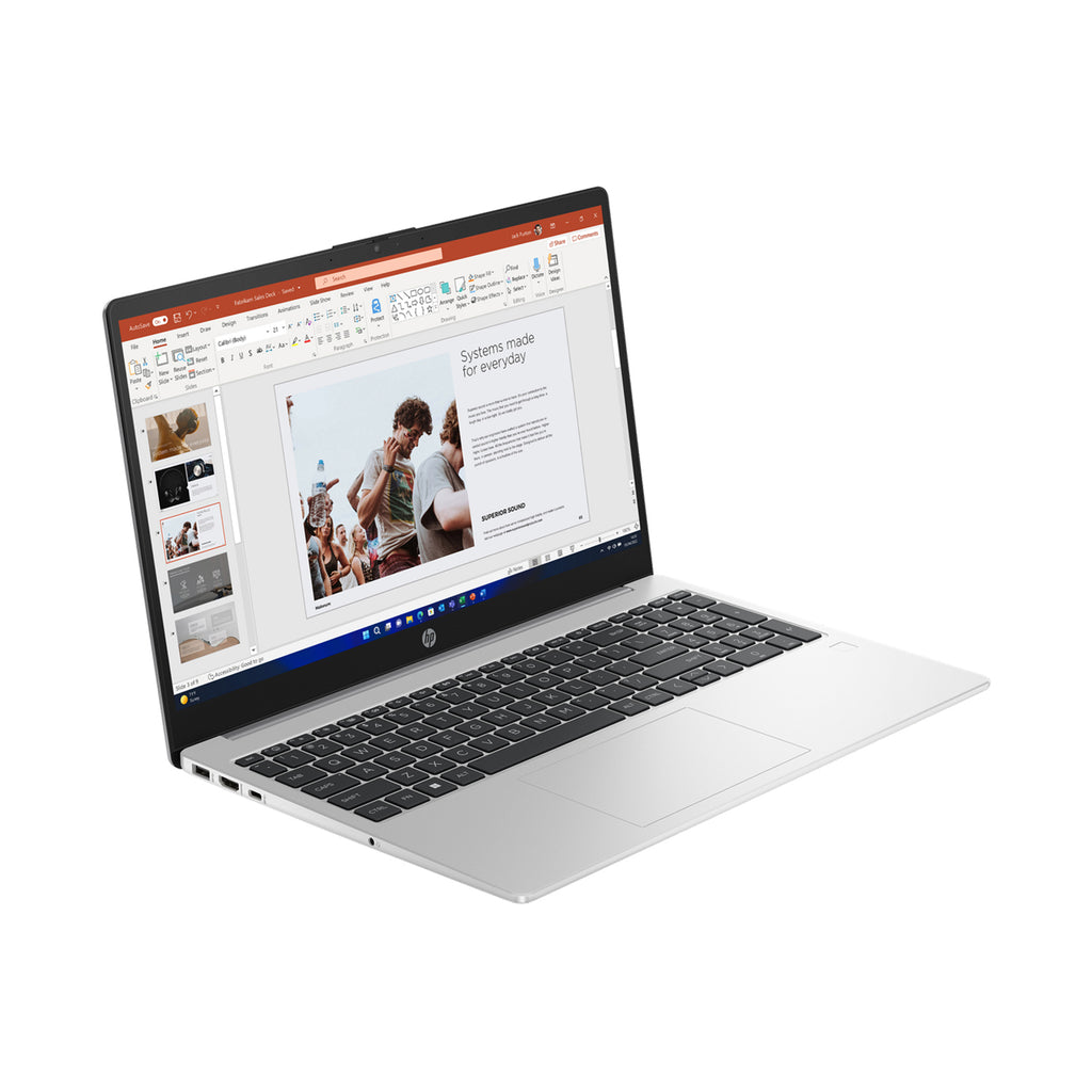 HP 255 G10 Ryzen 5 7530U 16GB 512GB SSD 15.6" LED Notebook Turbo Silver