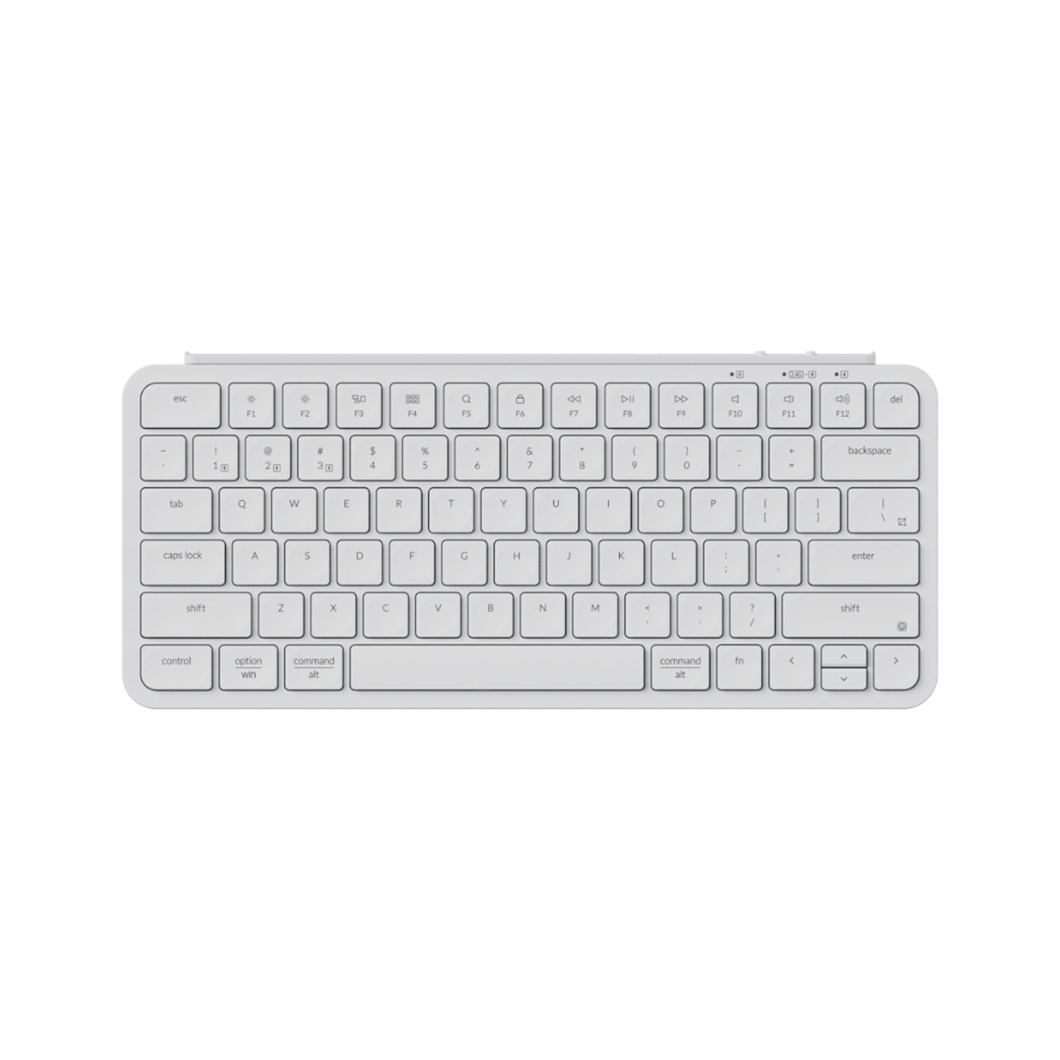 Keychron B1 Pro Ultra-Slim 75% Wireless Keyboard – Ivory White