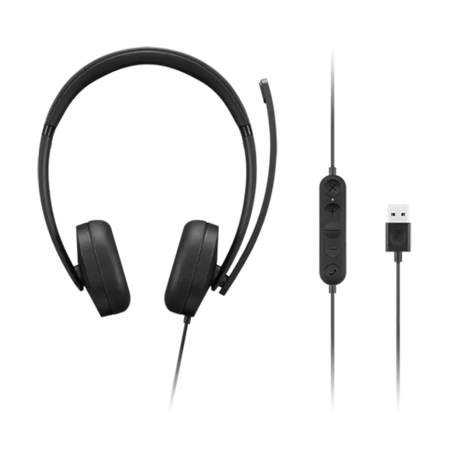 Lenovo USB-A Wired Stereo Headset