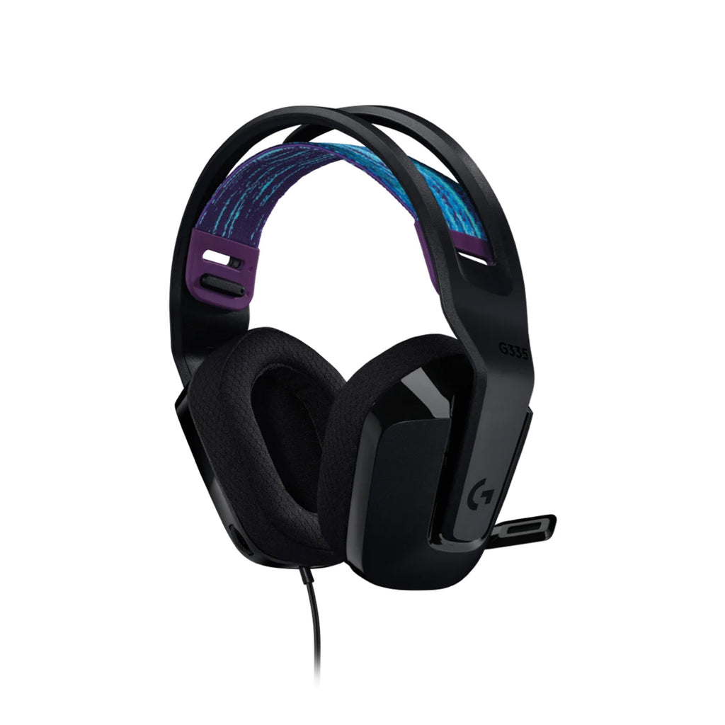 Logitech G335 Wired Gaming Headset - Black