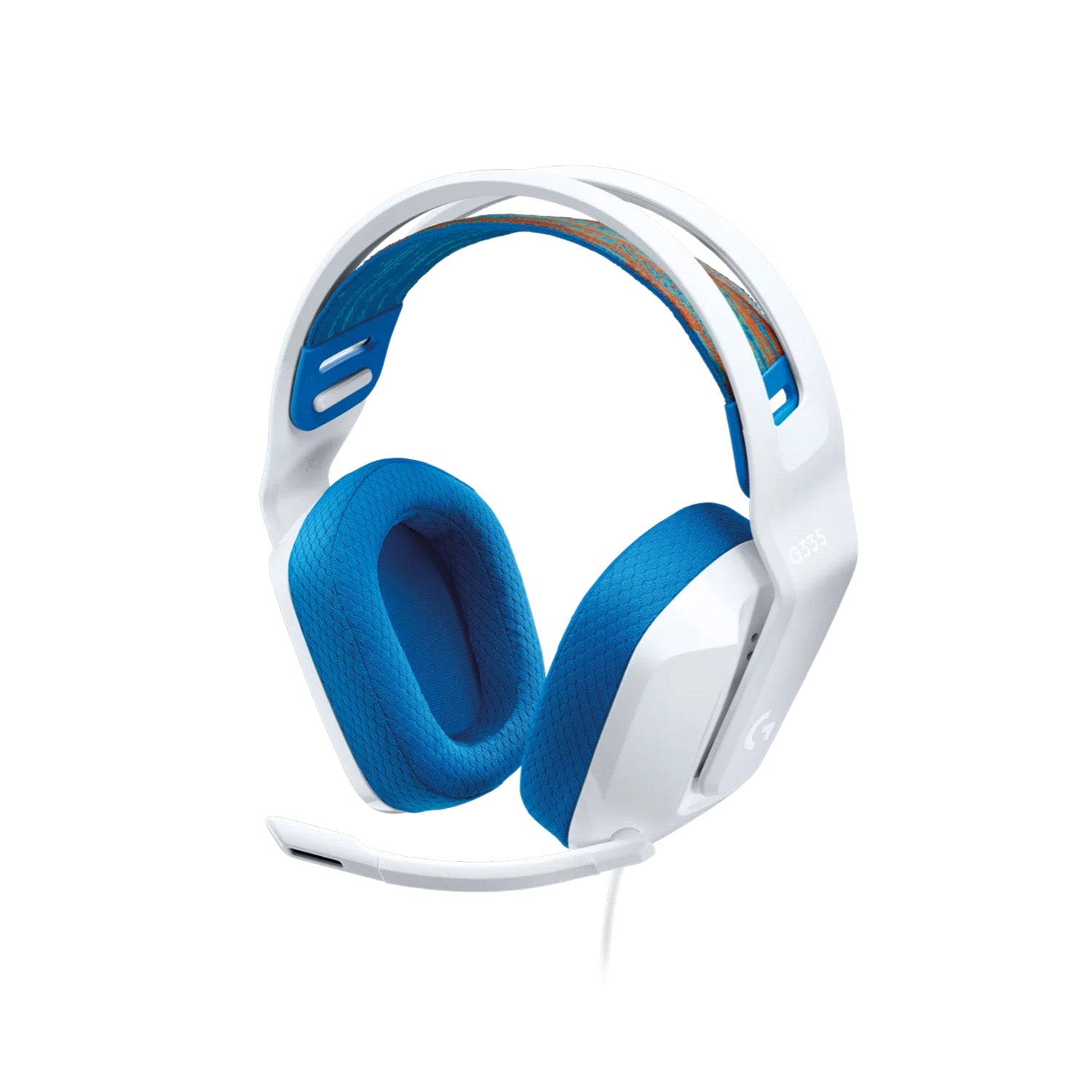 Logitech G335 Wired Gaming Headset - White
