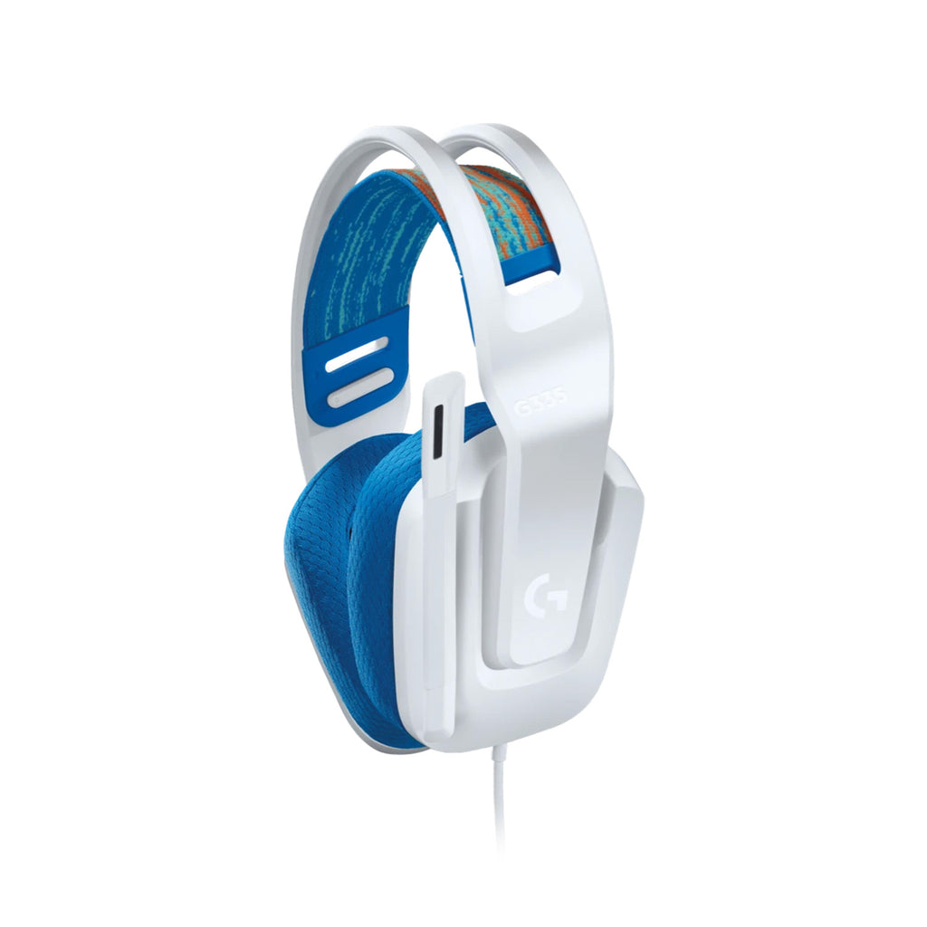 Logitech G335 Wired Gaming Headset - White