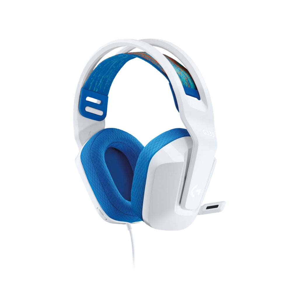 Logitech G335 Wired Gaming Headset - White