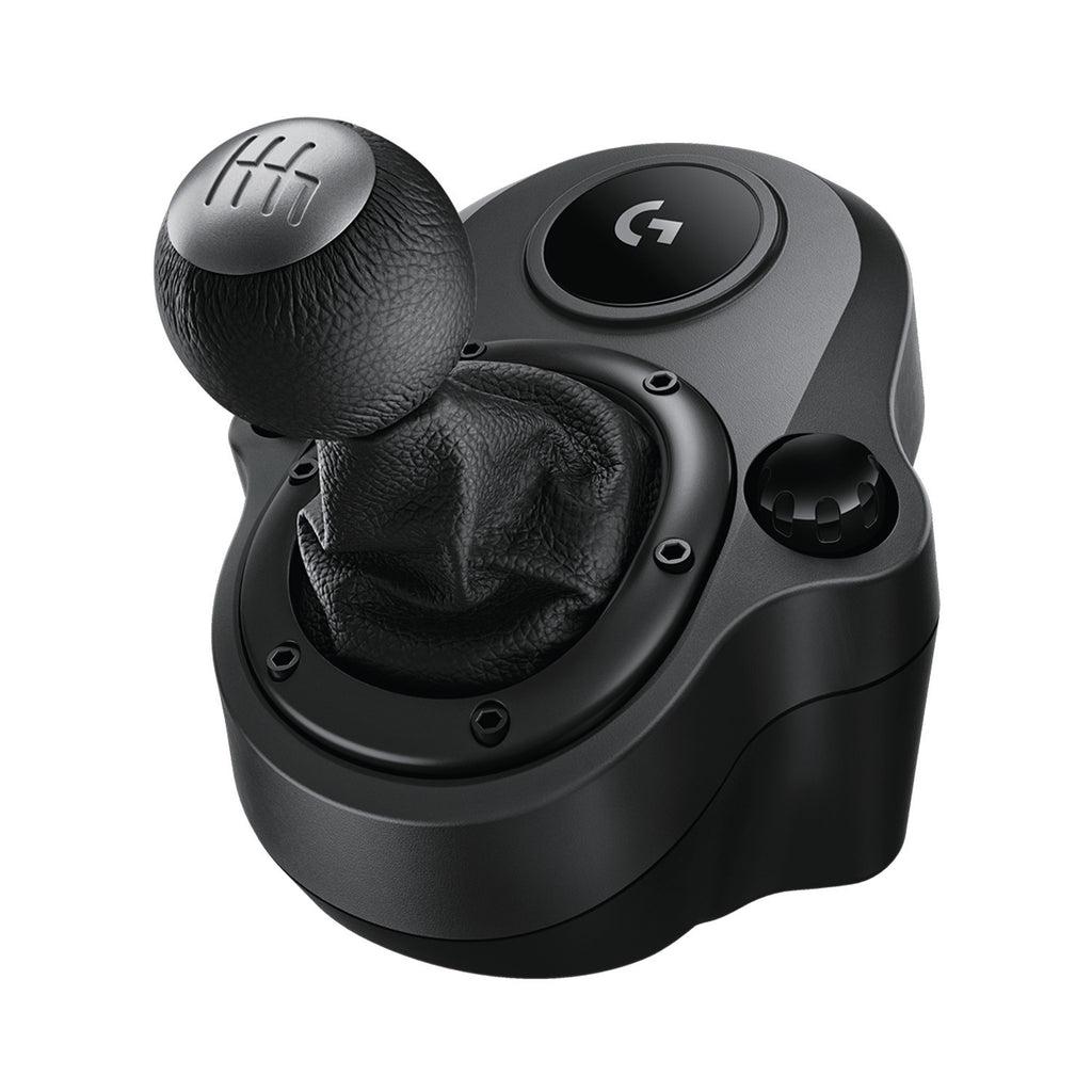 Logitech G Driving Force Shifter for G29, G920 & G923 Racing Wheels | 6-Speed H-Pattern | Push-Down Reverse