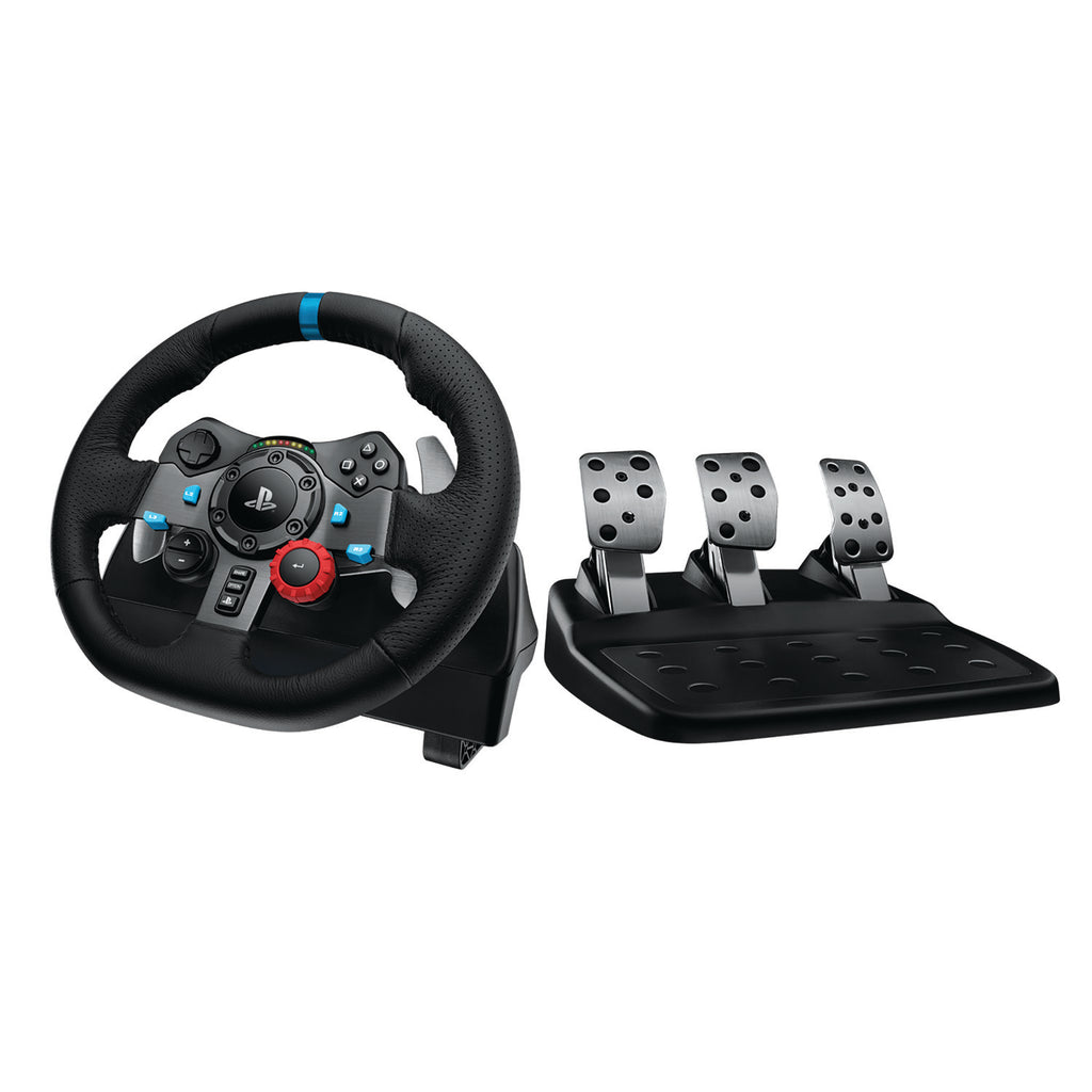 Logitech G29 Driving Force Racing Wheel & Pedals | 900° Rotation | Dual-Motor Force Feedback | PS5, PS4, PS3 & PC
