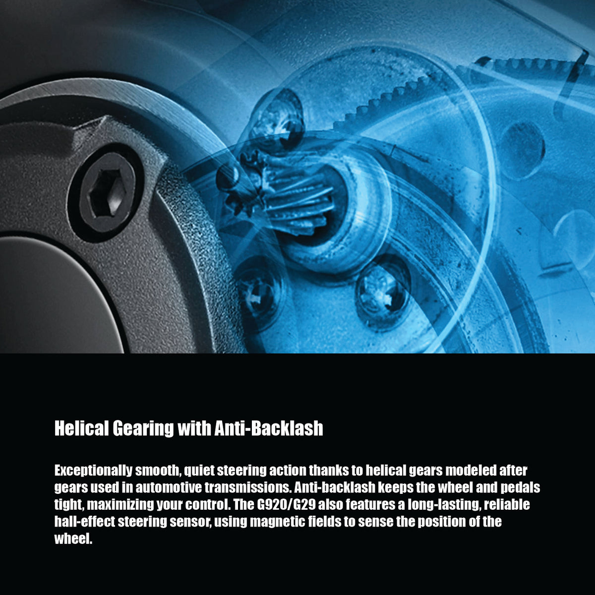 Logitech G29 Driving Force Racing Wheel & Pedals | 900° Rotation | Dual-Motor Force Feedback | PS5, PS4, PS3 & PC