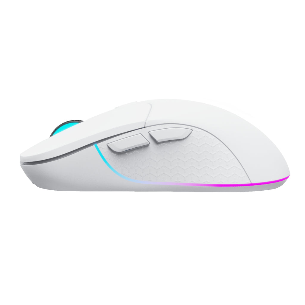 Keychron M3 RGB Wireless Optical Mouse – White