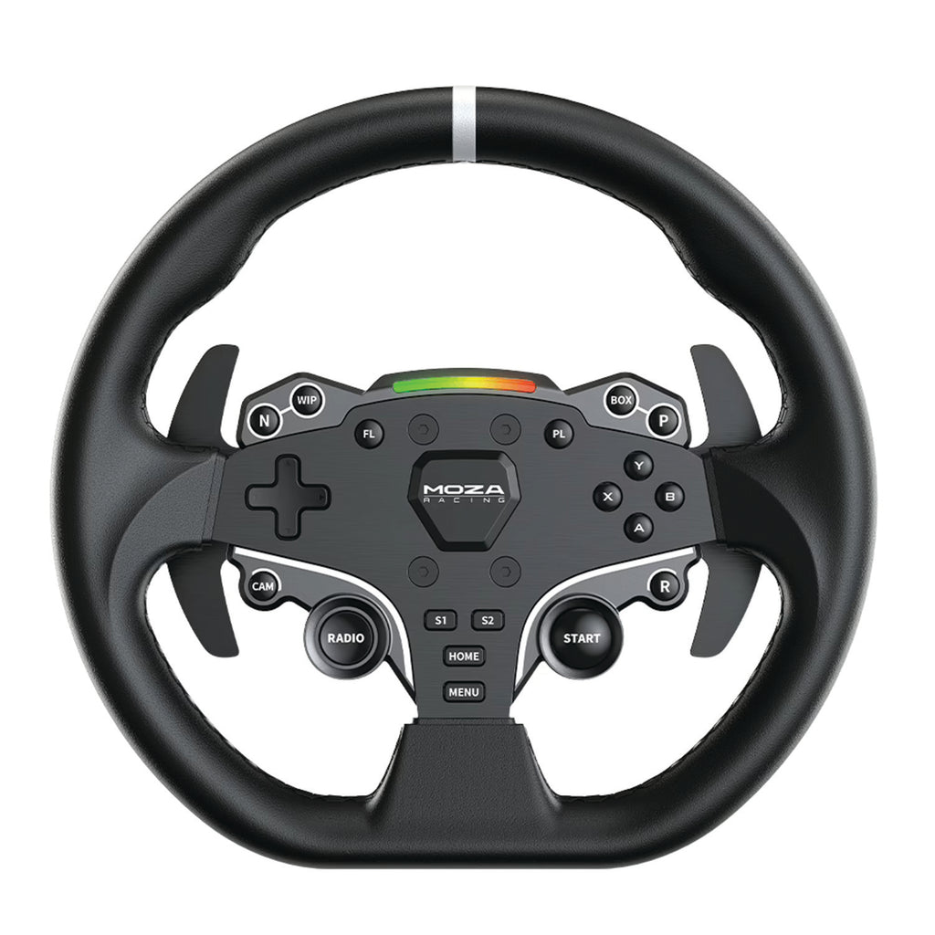 MOZA R5 Racing Bundle | 5.5Nm Direct Drive Sim Racing Wheel Base | ES Steering Wheel | SR-P Lite Pedals