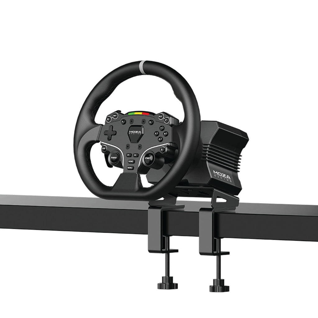 MOZA R5 Racing Bundle | 5.5Nm Direct Drive Sim Racing Wheel Base | ES Steering Wheel | SR-P Lite Pedals