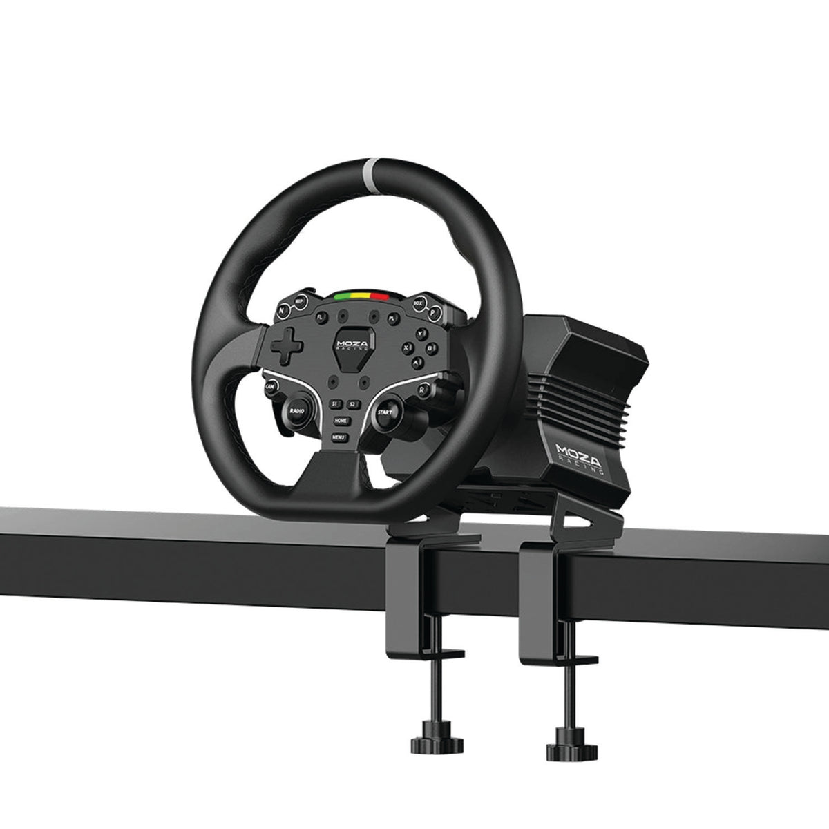 MOZA R5 Racing Bundle | 5.5Nm Direct Drive Sim Racing Wheel Base | ES Steering Wheel | SR-P Lite Pedals