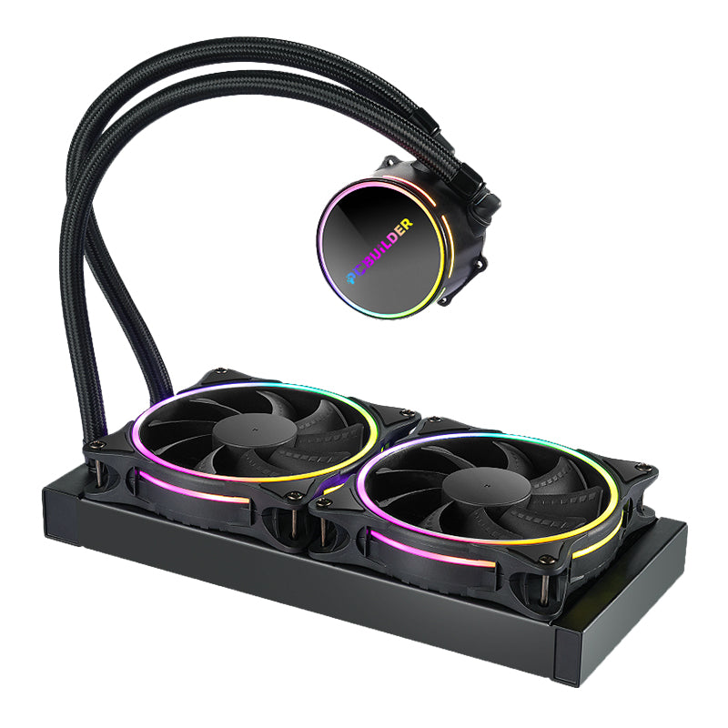 PCBuilder Hydro Chill 240MM AIO Liquid CPU Cooler ARGB – Microhard ...