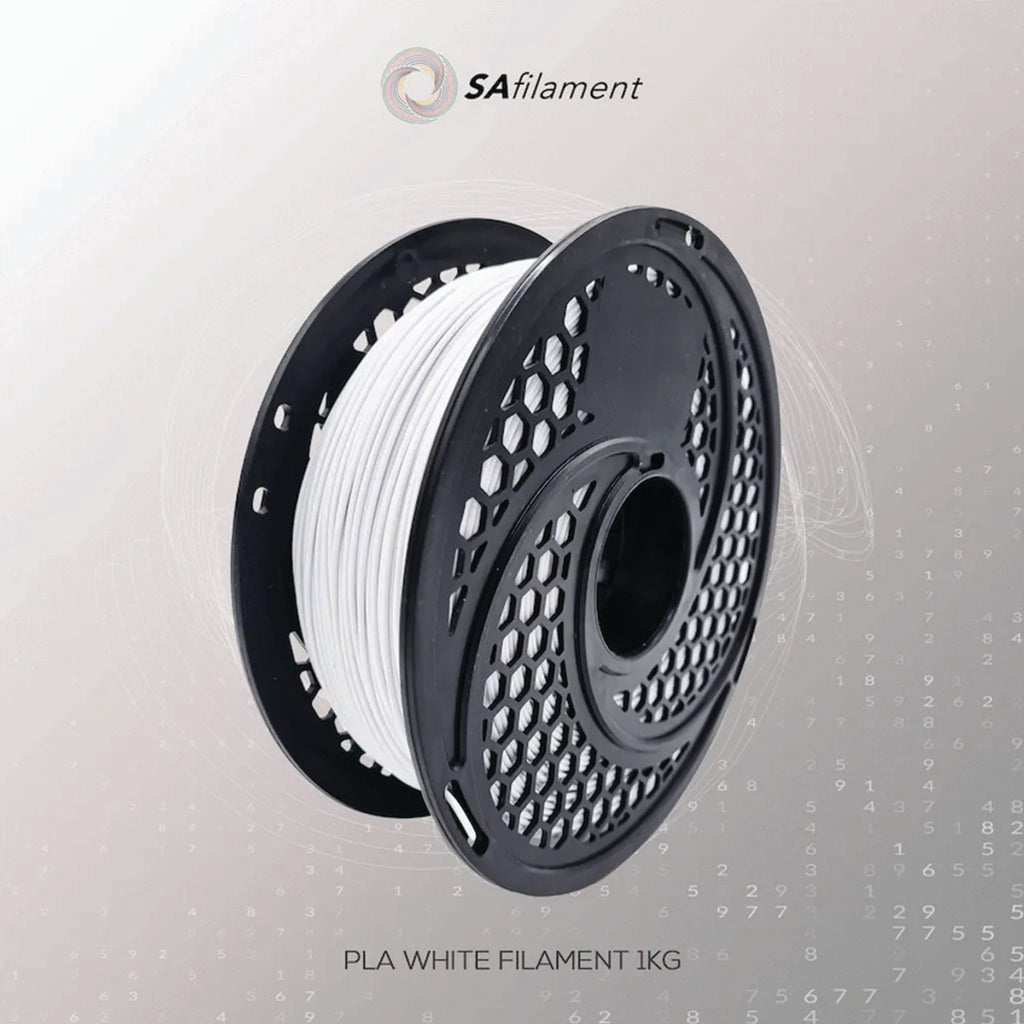 SA Filament PLA 1.75mm 1kg White | FDM 3D Printer Filament | ±0.05mm Tolerance