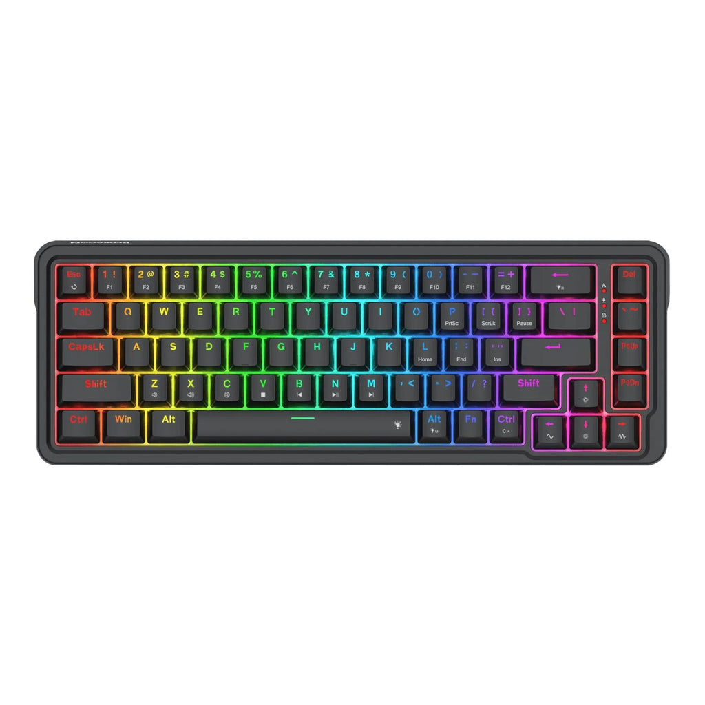 Redragon NOVA K709 65% Wired Gasket RGB Gaming Keyboard – Black
