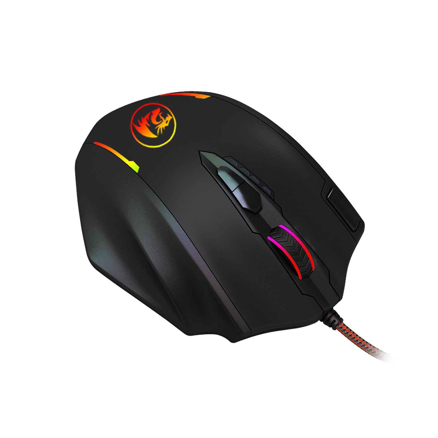 REDRAGON IMPACT 12400DPI MMO Gaming Mouse – Black