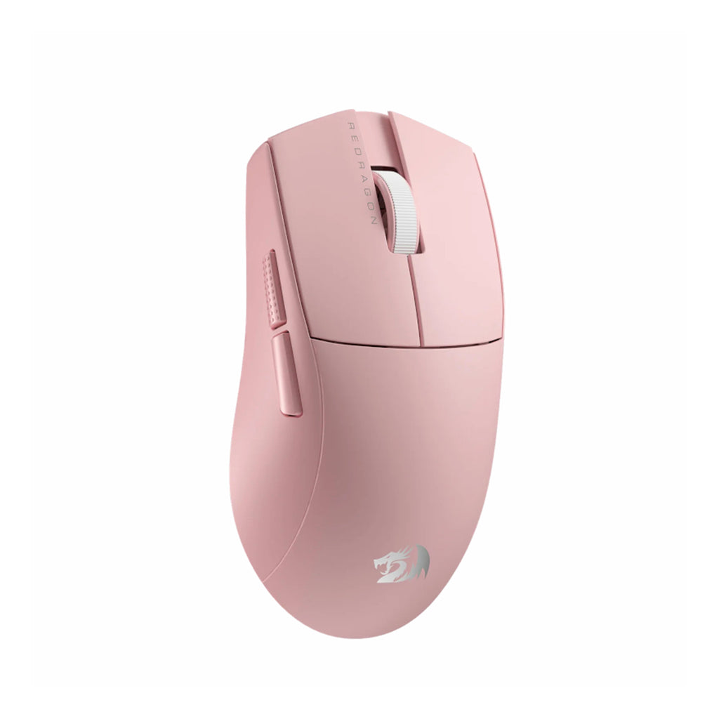 REDRAGON M916 PRO 1K 3-Mode Wireless Gaming Mouse – Pink