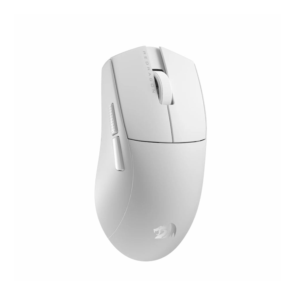 Redragon M916 PRO 1K 3-Mode Wireless Gaming Mouse – White