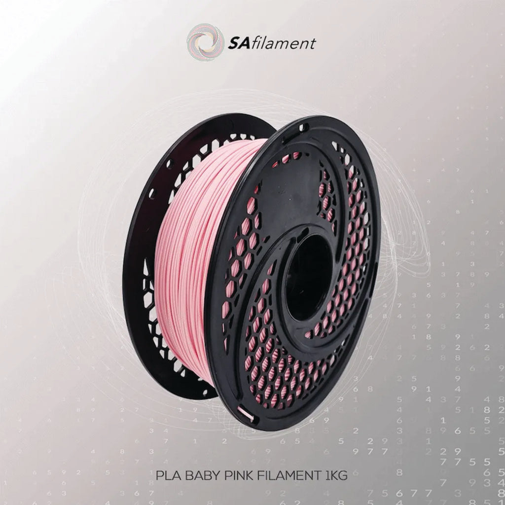 SA Filament PLA 1.75mm 1kg Baby Pink | FDM 3D Printer Filament | ±0.05mm Tolerance
