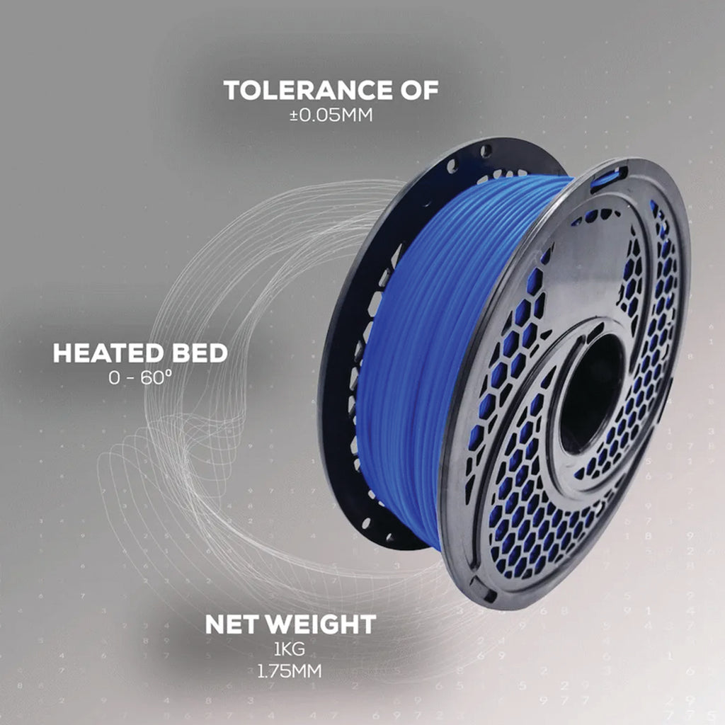 SA Filament PLA 1.75mm 1kg Blue | FDM 3D Printer Filament | ±0.05mm Tolerance