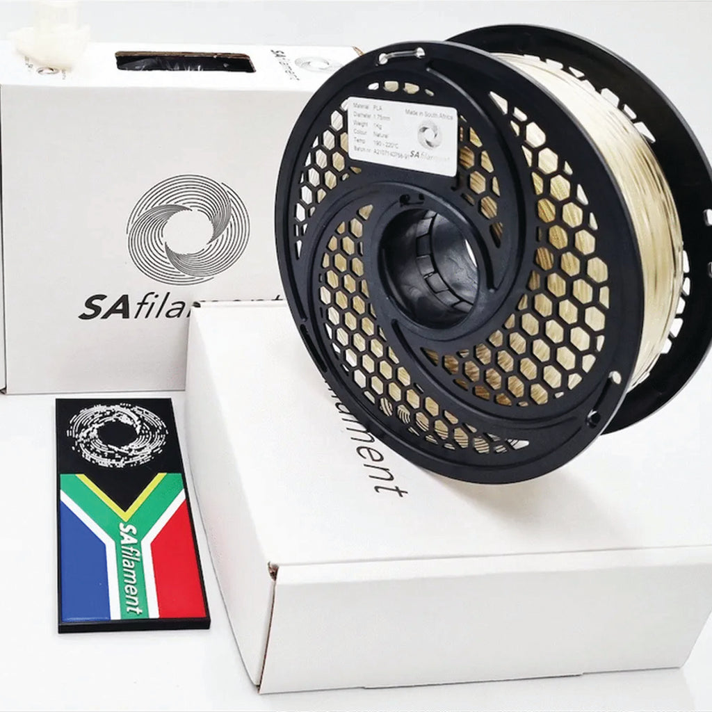 SA Filament PLA 1.75mm 1kg Clear | FDM 3D Printer Filament | ±0.05mm Tolerance