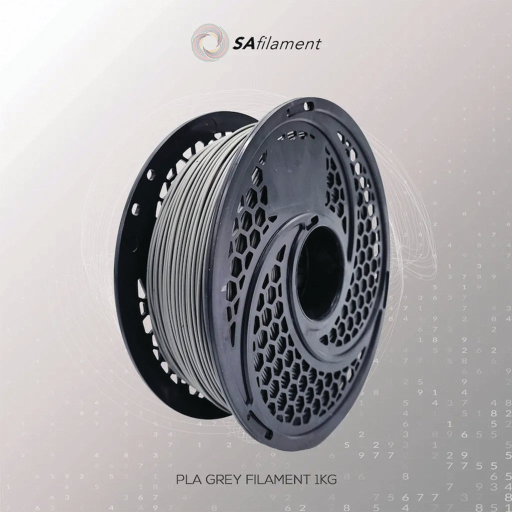 SA Filament PLA 1.75mm 1kg Grey | FDM 3D Printer Filament | ±0.05mm Tolerance