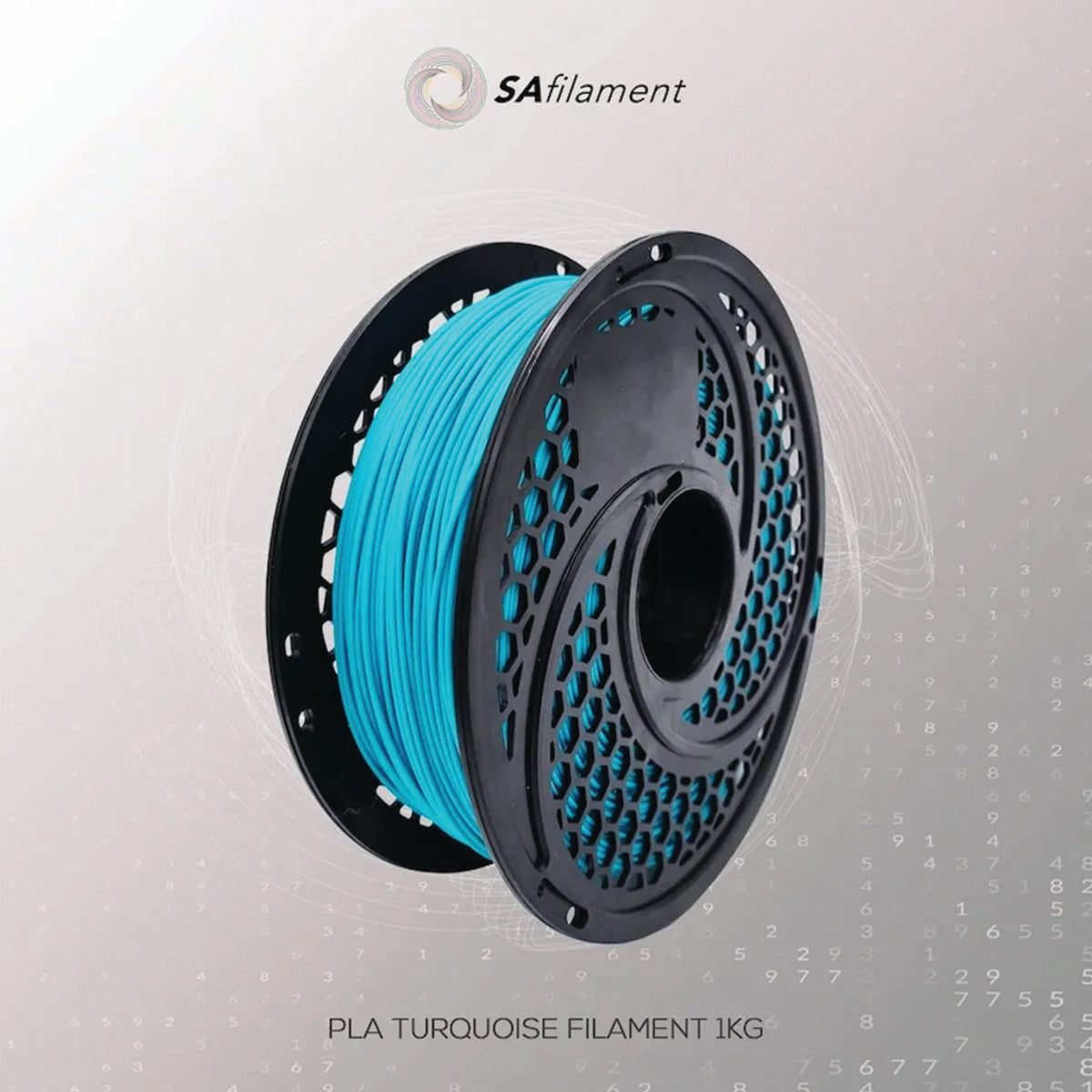 SA Filament PLA 1.75mm 1kg Turquoise | FDM 3D Printer Filament | ±0.05mm Tolerance