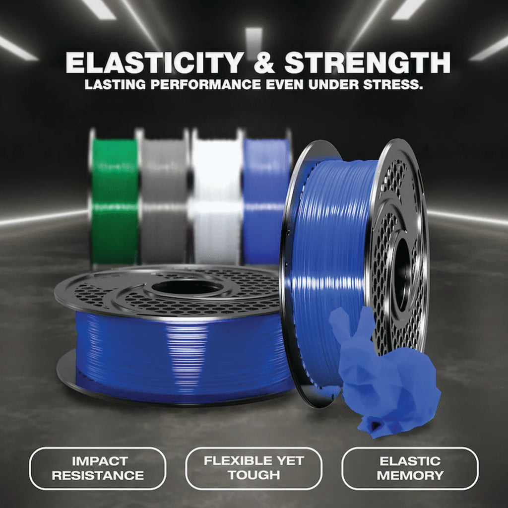 SA Filament TPU 95A Flexible Filament 1.75mm 500g – Blue