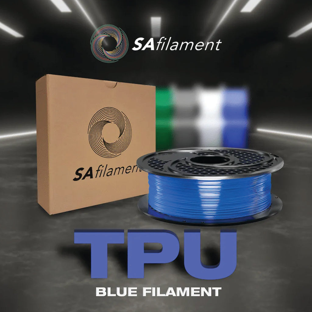 SA Filament TPU 95A Flexible Filament 1.75mm 500g – Blue