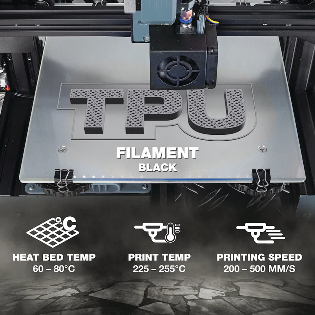 SA Filament TPU 95A Flexible Filament 1.75mm 500g – Grey
