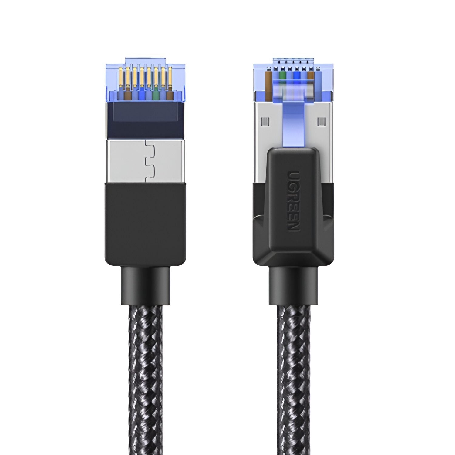 UGREEN Cat8 Nylon Braided Ethernet Cable – 40Gbps with Modular Plugs – 5m